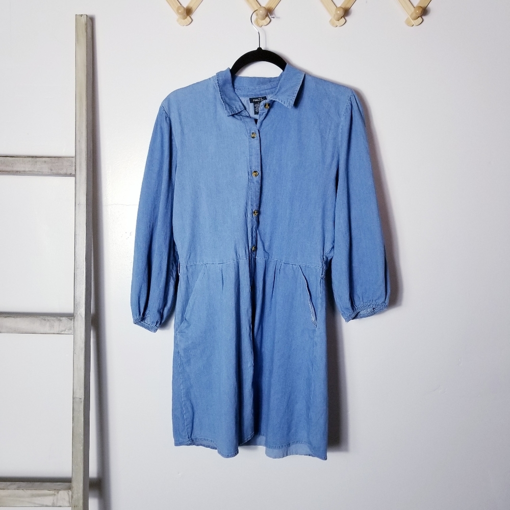 RUE21 JEAN DRESS SIZE LARGE